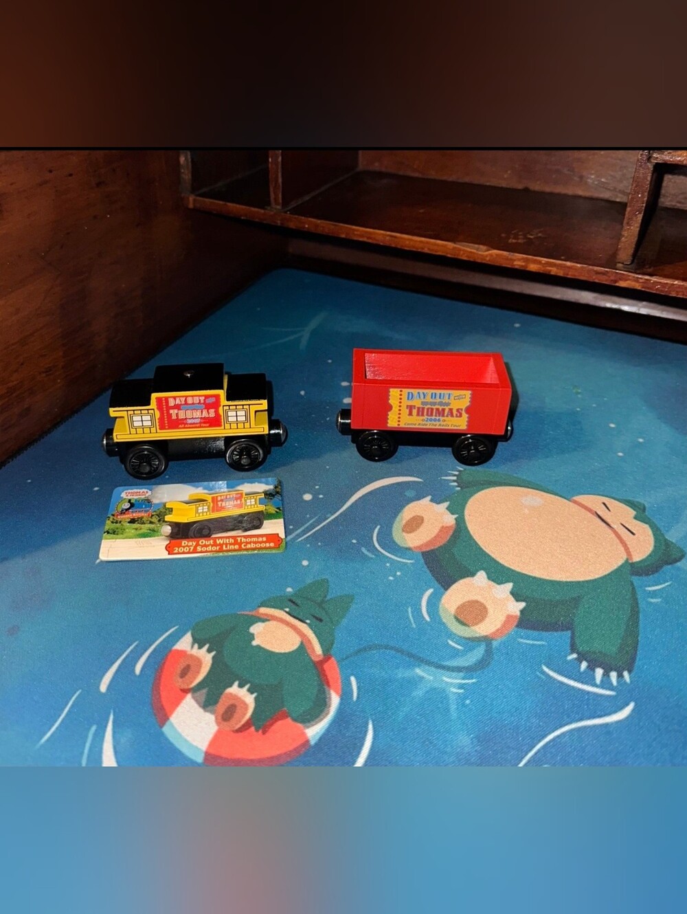 Thomas & Friends Wooden - Day Out with Thomas 2006 & 2007 Sodor Caboose Bundle